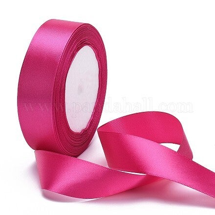 Fuchsia satin deals ribbon